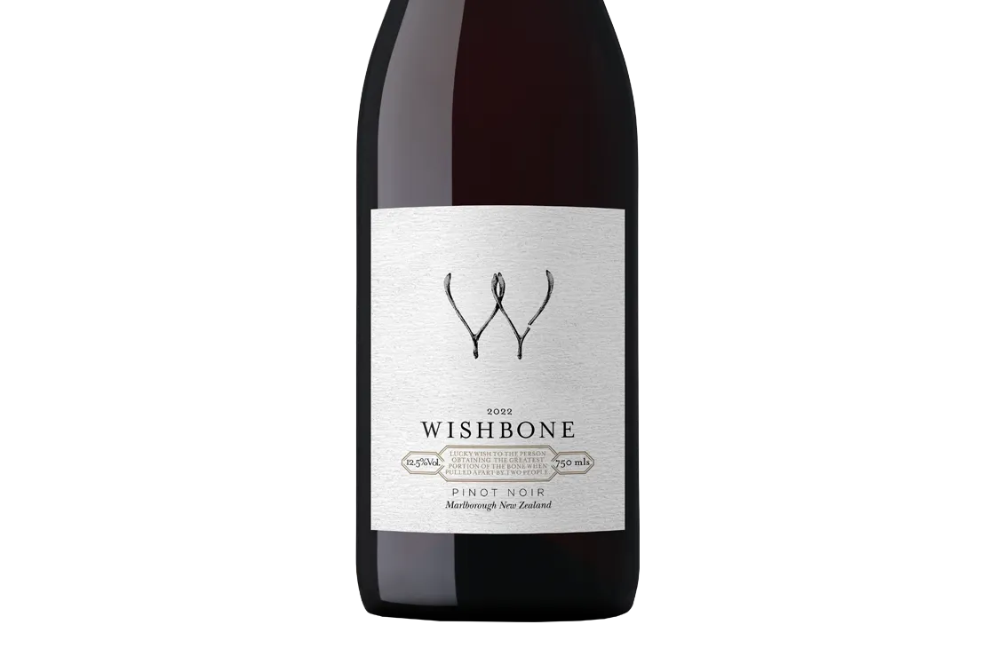 Wishbone Marlborough Pinot Noir 2022 - Pinot Noir - Black Market