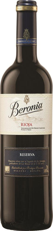 Bodegas Beronia Rioja Reserva Tempranillo 2017 (Spain) - Tempranillo - Black Market
