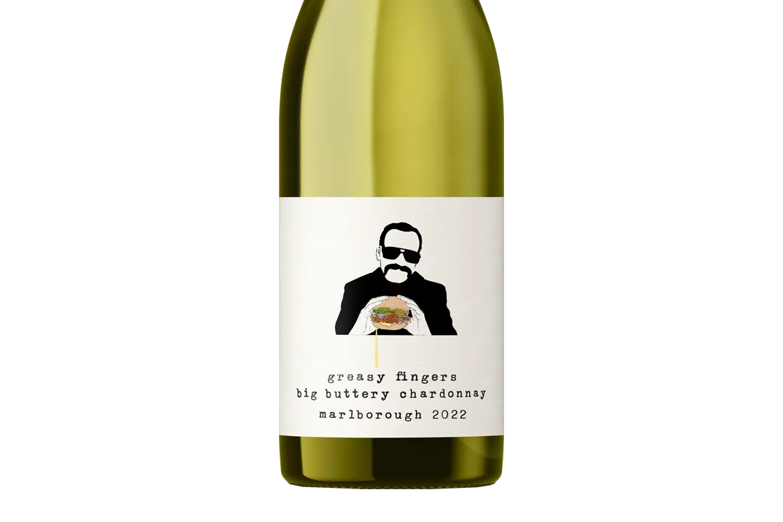Greasy Fingers Big Buttery Marlborough Chardonnay 2022 - Chardonnay - Black Market