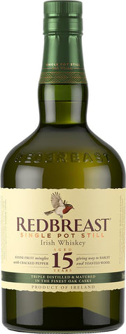 Redbreast Single Pot Irish 15YO Whiskey (700ml) - Whisky - Black Market