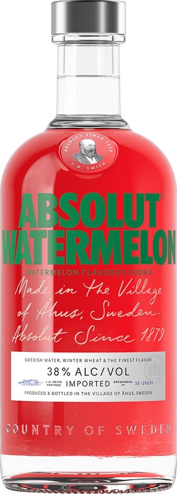 Absolut Watermelon Vodka (700ml) - Vodka - Black Market