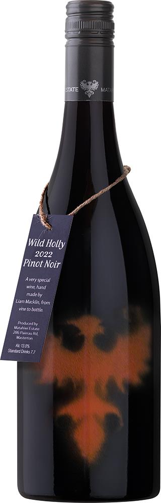 Matahiwi Estate Wild Holly Wairarapa Pinot Noir 2022 - Pinot Noir - Black Market