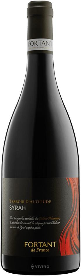Fortant Terroir D'Altitude Pays d'Oc Syrah 2020 (France) - Syrah - Black Market