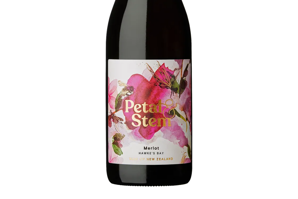 Petal & Stem Hawke's Bay Merlot 2021 - Merlot - Black Market