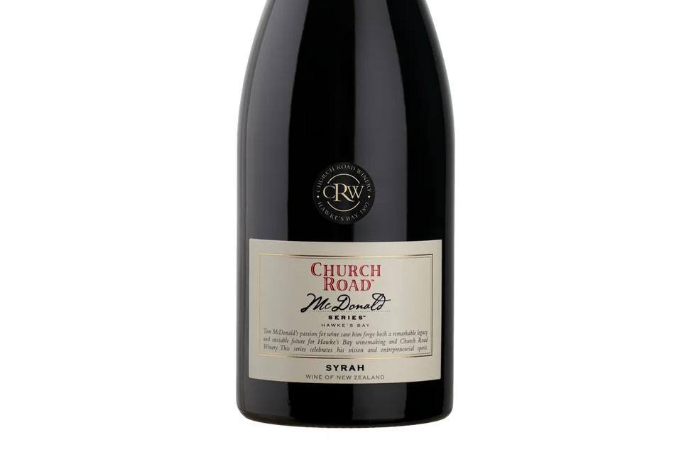 Church Road McDonald Series Hawke's Bay Syrah 2021 - Syrah - Black Market