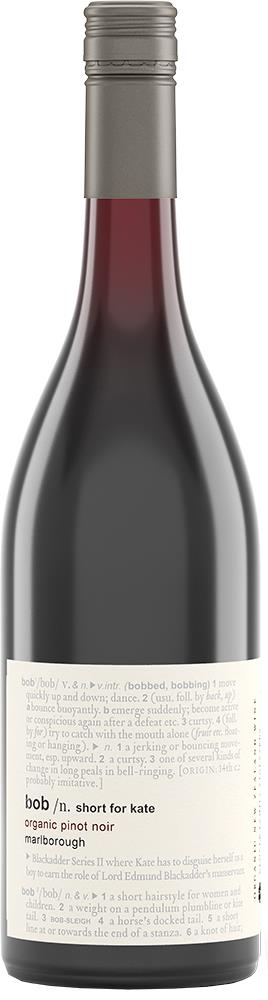 Bob short for Kate Organic Marlborough Pinot Noir 2020 - Pinot Noir - Black Market