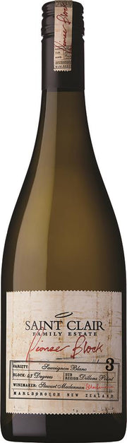 Saint Clair Pioneer Block 3 43 Degrees Marlborough Sauvignon Blanc 2022 - Sauvignon Blanc - Black Market