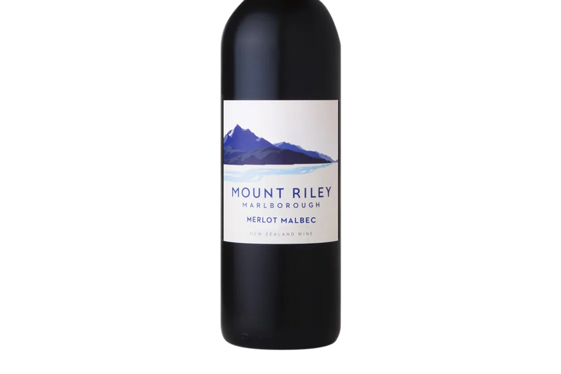 Mount Riley Marlborough Merlot Malbec 2022 - Merlot - Black Market