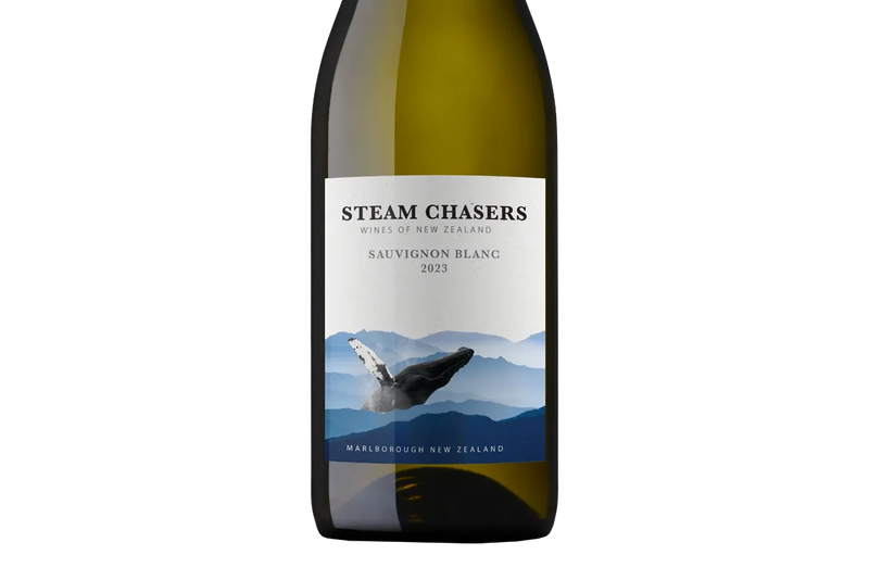 Steam Chasers Lighter Alcohol Marlborough Sauvignon Blanc 2023 (Export Wine) - Sauvignon Blanc - Black Market