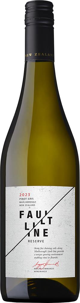 Faultline Reserve Marlborough Pinot Gris 2023 - Pinot Gris - Black Market
