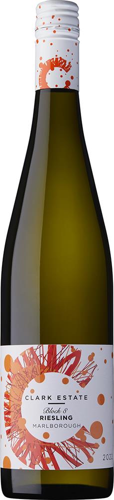 Clark Estate Block 8 Marlborough Riesling 2022 - Riesling - Black Market