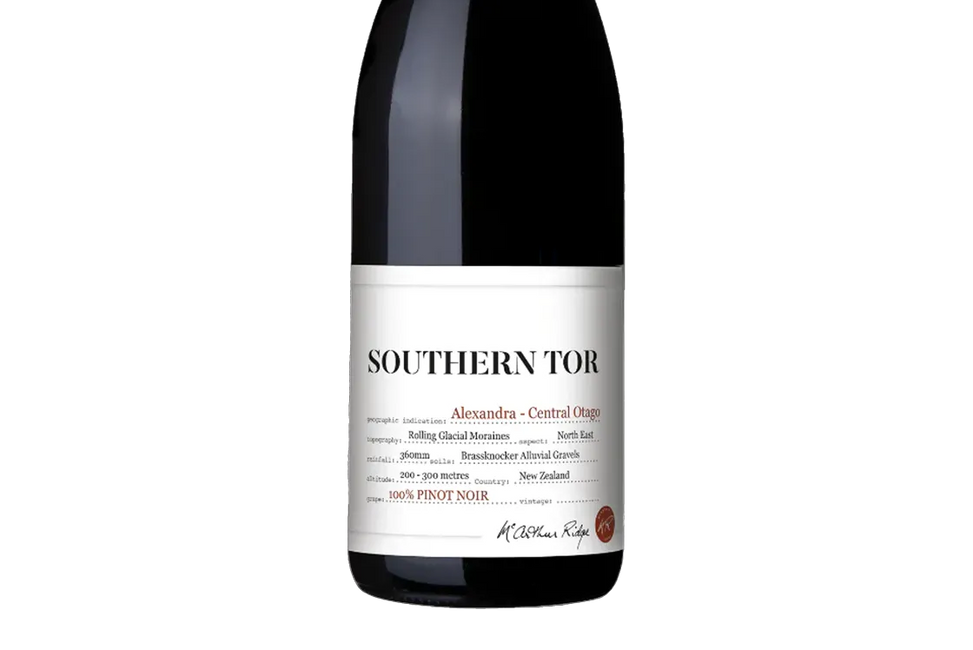 McArthur Ridge Southern Tor Central Otago Pinot Noir 2022 - Pinot Noir - Black Market