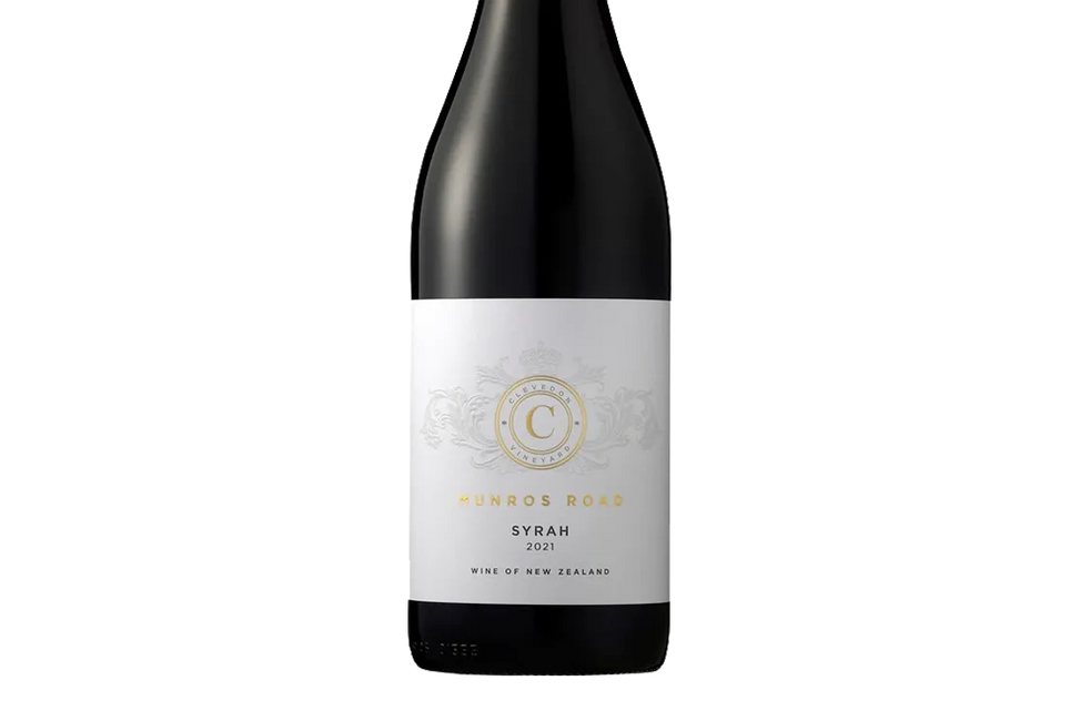 Clevedon Vineyard Munros Road Syrah 2021 - Syrah - Black Market