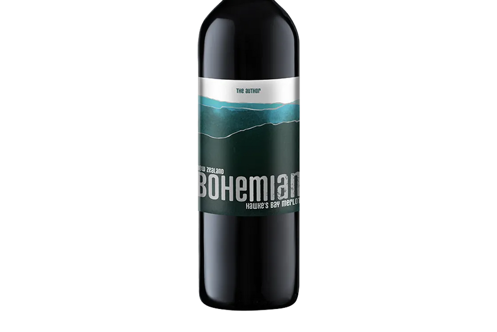 Bohemian The Author Hawke's Bay Merlot 2023 - Merlot - Black Market