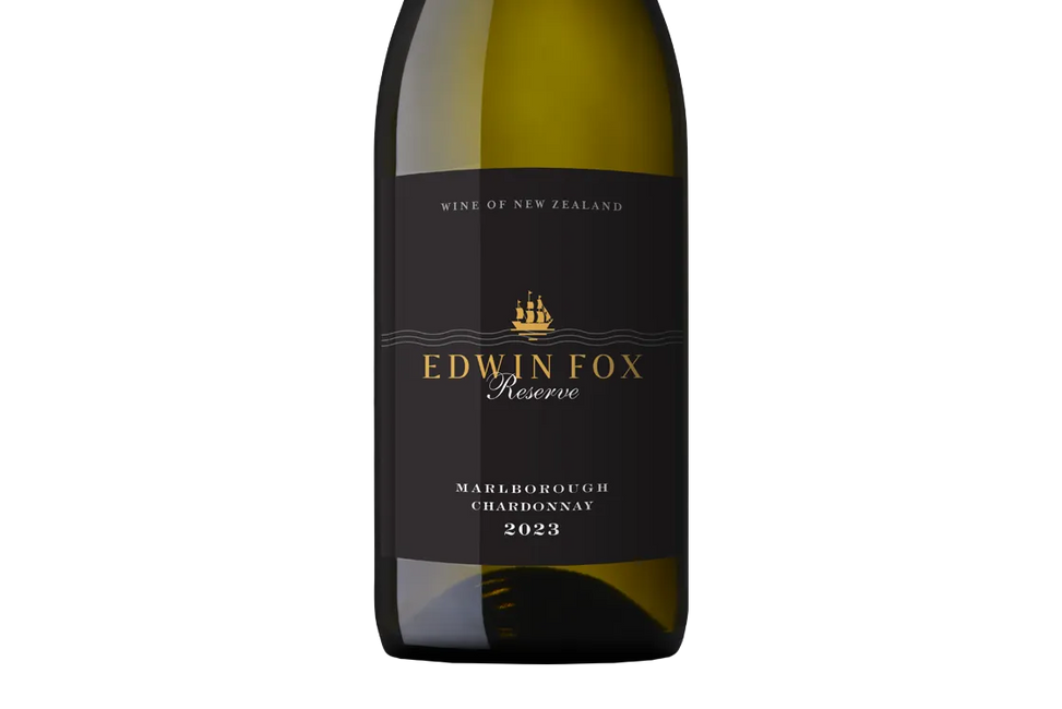 Edwin Fox Reserve Marlborough Chardonnay 2023 - Chardonnay - Black Market