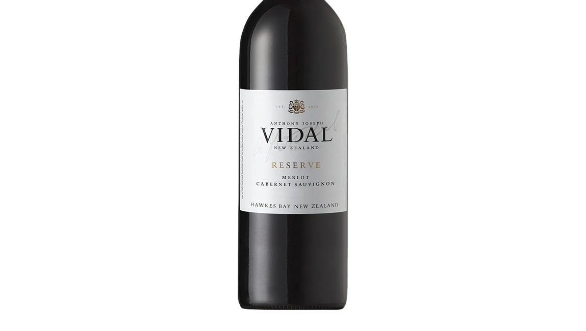 Vidal Reserve Gimblett Gravels Hawke's Bay Merlot Cabernet Sauvignon 2024 - Merlot - Black Market