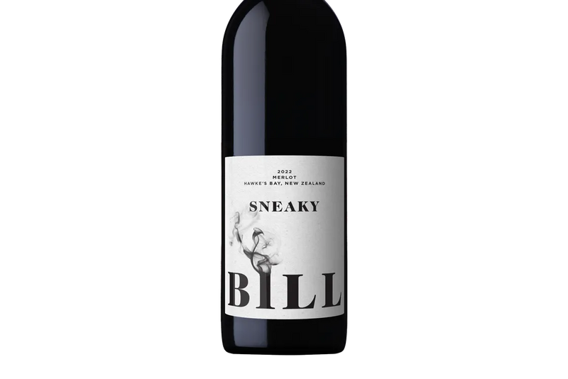 Sneaky Bill Hawke's Bay Merlot 2022 - Merlot - Black Market