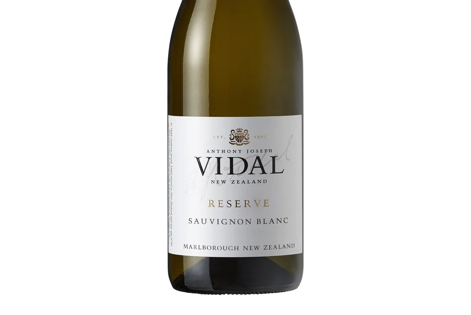 Vidal Reserve Marlborough Sauvignon Blanc 2024 - Sauvignon Blanc - Black Market