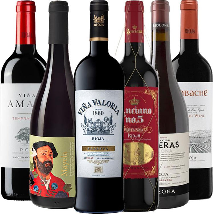 Award Winning Rioja Discovery Collection (Spain) - Mixed Case - Black Market