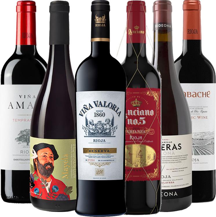 Award Winning Rioja Discovery Collection (Spain) - Mixed Case - Black Market