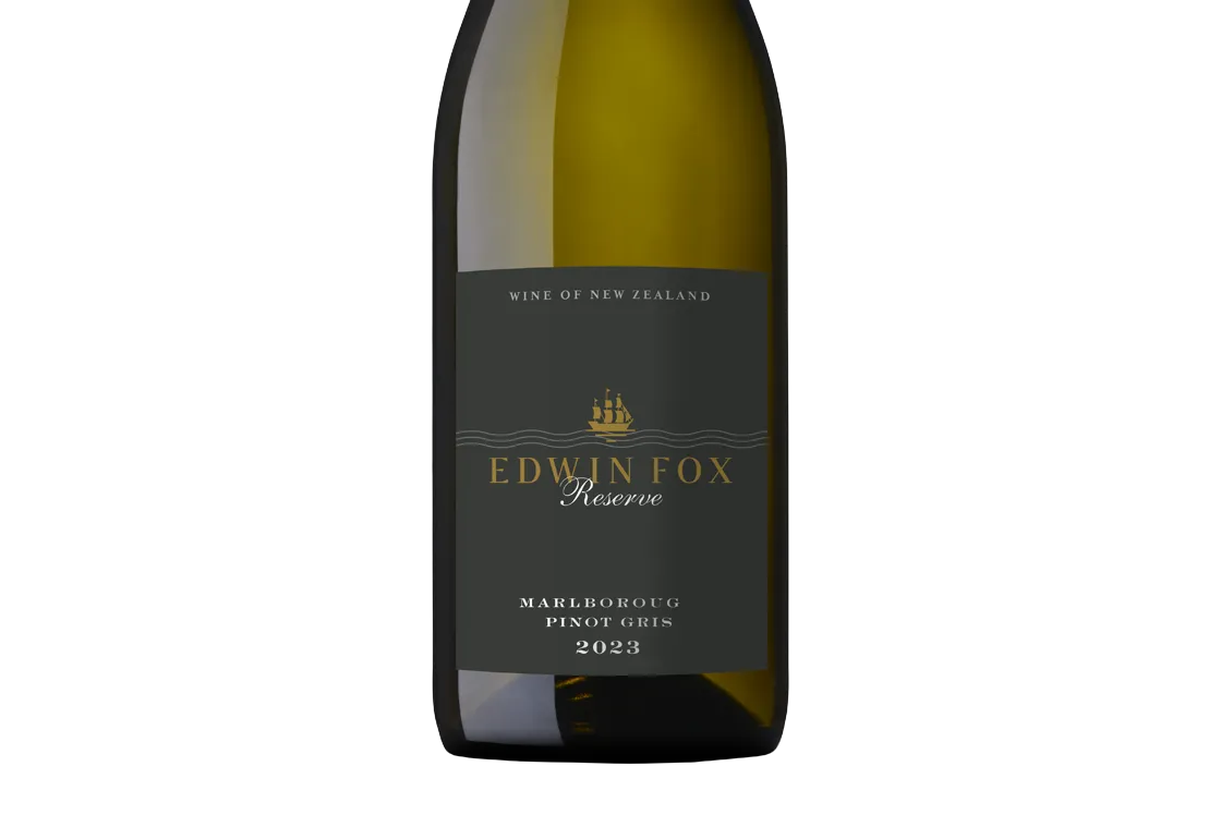 Edwin Fox Reserve Marlborough Pinot Gris 2023 - Pinot Gris - Black Market