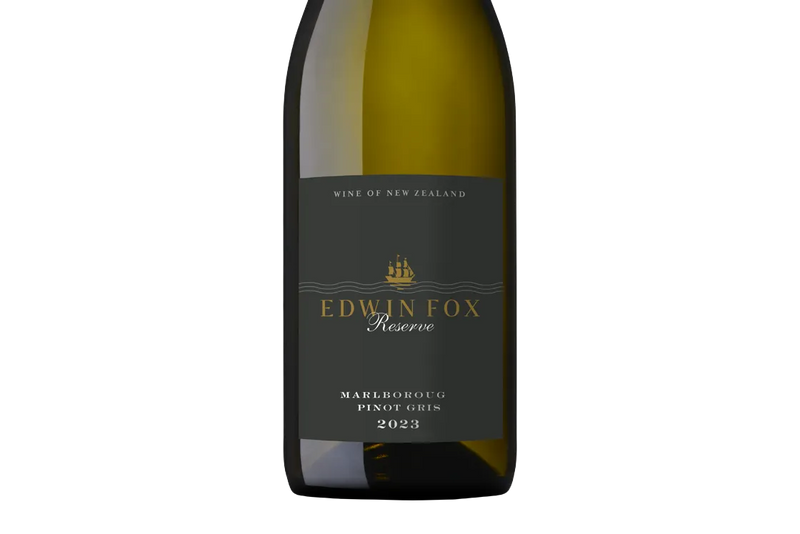 Edwin Fox Reserve Marlborough Pinot Gris 2023 - Pinot Gris - Black Market