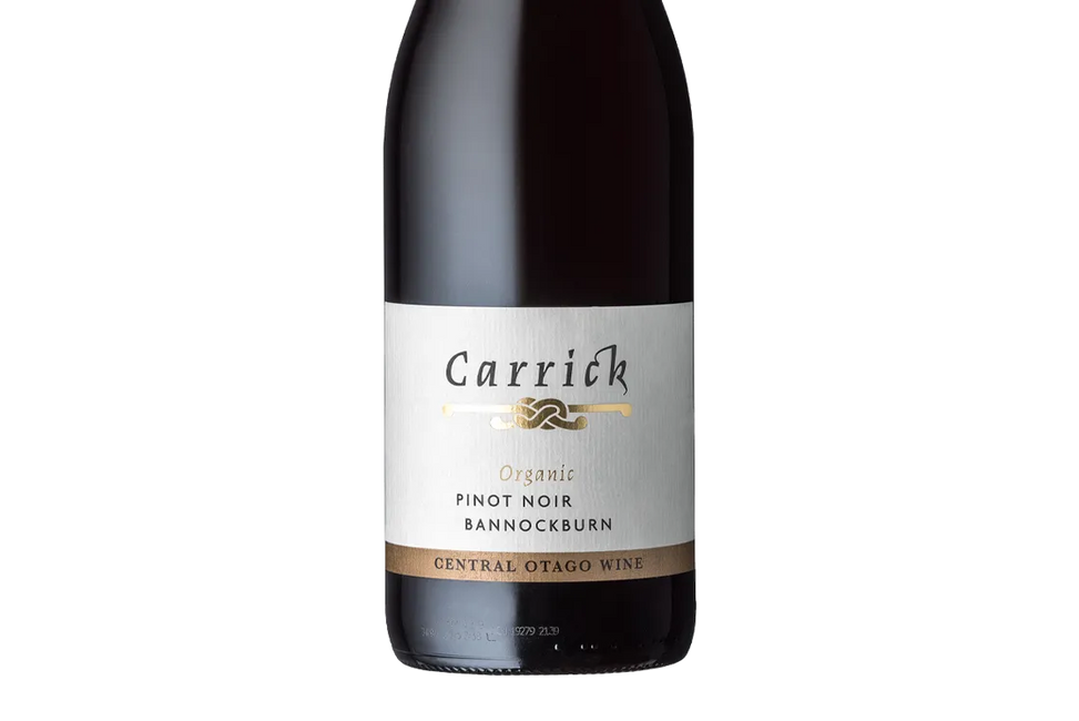 Carrick Bannockburn Central Otago Pinot Noir 2021 - Pinot Noir - Black Market