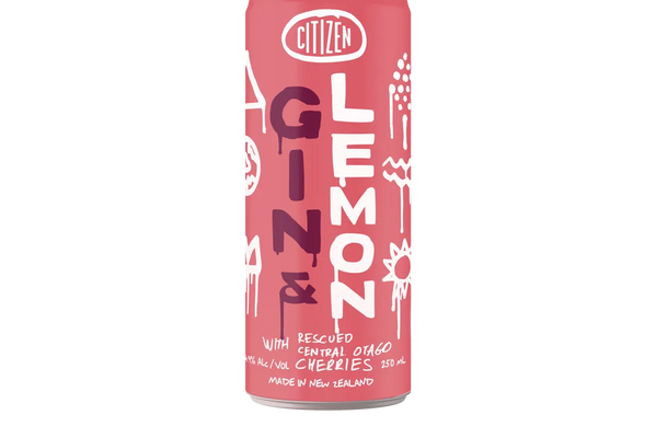 Citizen Gin & Lemon (250ml) - Pre-Mixed - Black Market