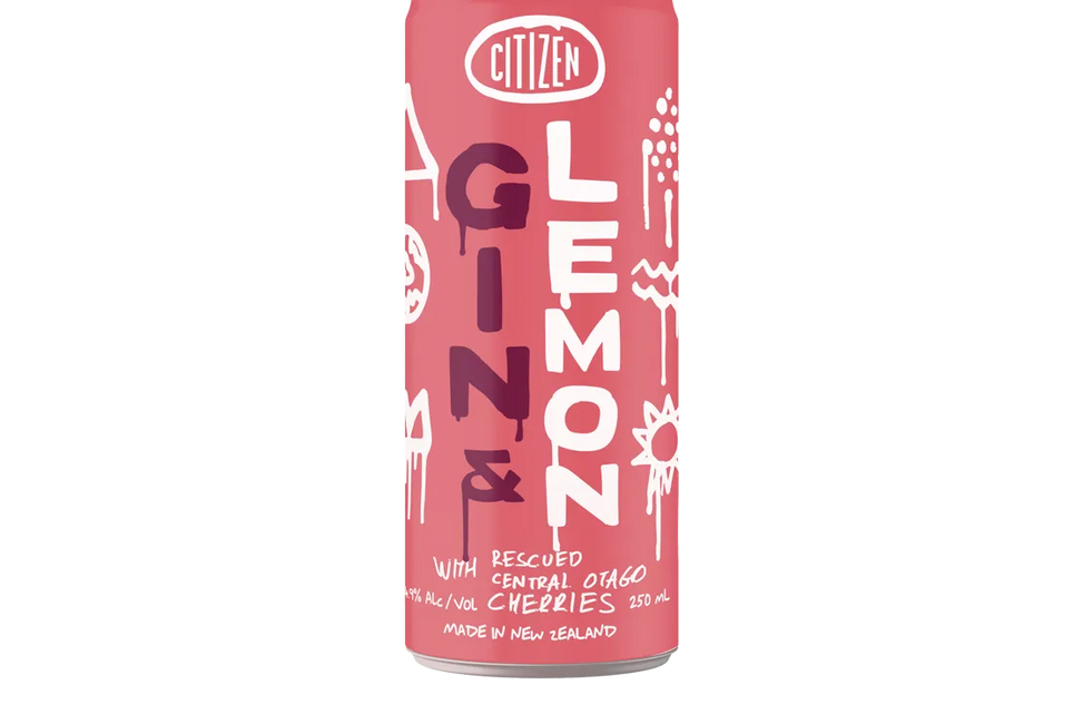 Citizen Gin & Lemon (250ml) - Pre-Mixed - Black Market
