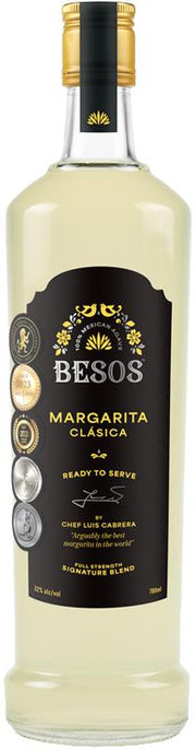Besos Margarita Clásica (700ml) - Pre-Mixed - Black Market