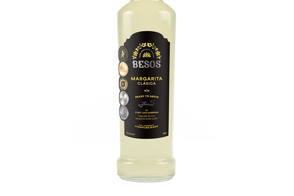 Besos Margarita Clásica (700ml) - Pre-Mixed - Black Market