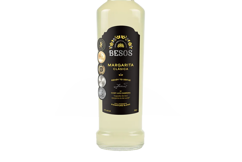 Besos Margarita Clásica (700ml) - Pre-Mixed - Black Market