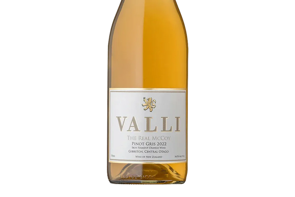 Valli Real McCoy Central Otago Orange Pinot Gris 2022 - Pinot Gris - Black Market