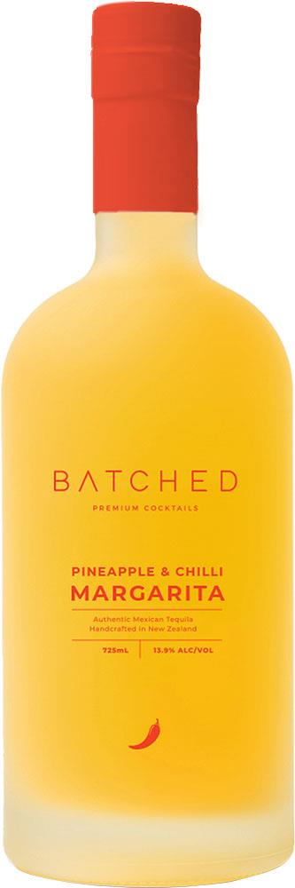 Batched Premium Cocktails Pineapple & Chilli Margarita (725ml) - Tequila - Black Market