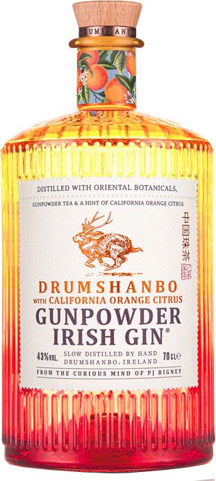 Drumshanbo Californian Orange Gunpowder Irish Gin (700ml) - Gin - Black Market