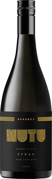 Mutu Reserve Hawke's Bay Syrah 2020 - Syrah - Black Market