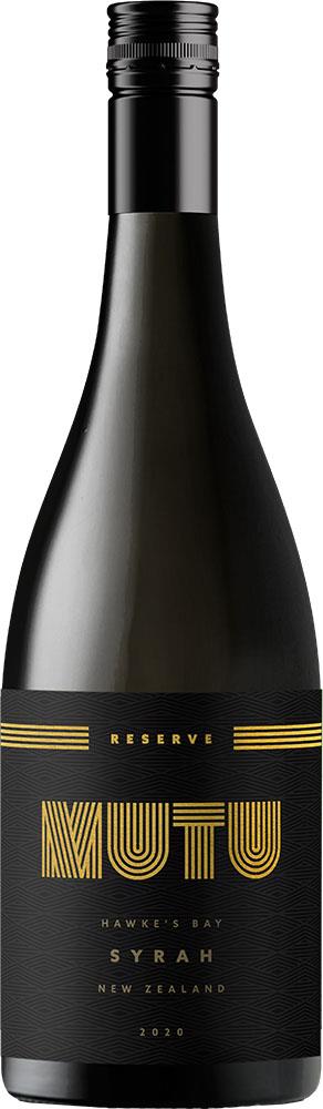 Mutu Reserve Hawke's Bay Syrah 2020 - Syrah - Black Market