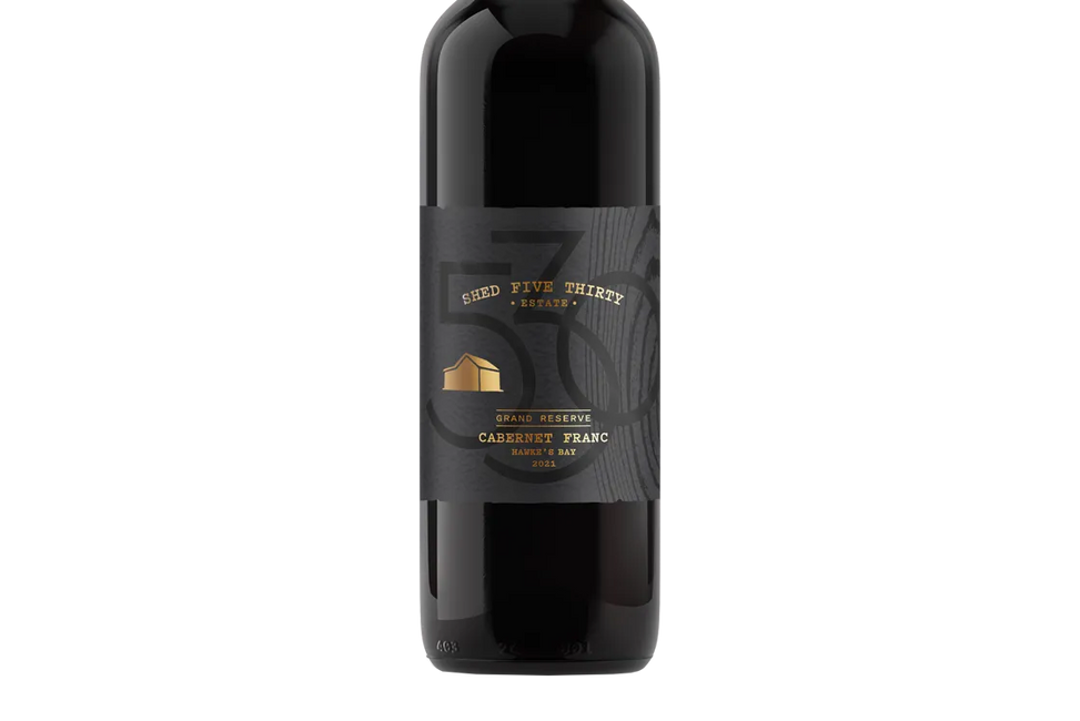 Shed 530 Grand Reserve Hawke's Bay Cabernet Franc 2021 - Cabernet Franc - Black Market