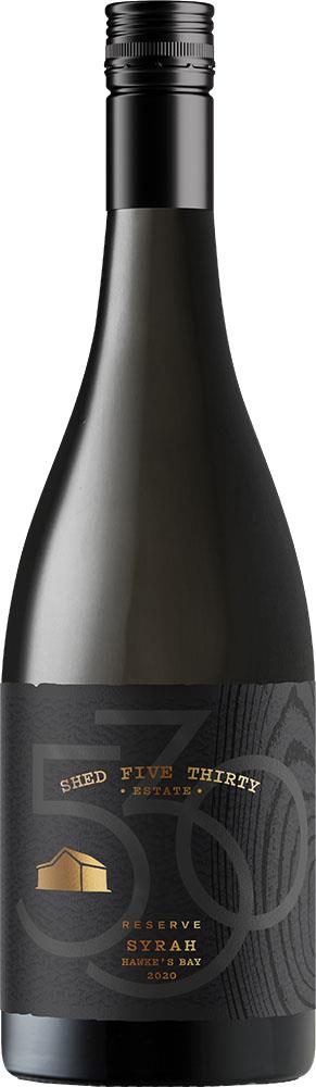 Shed 530 Reserve Hawke's Bay Syrah 2020 - Syrah - Black Market