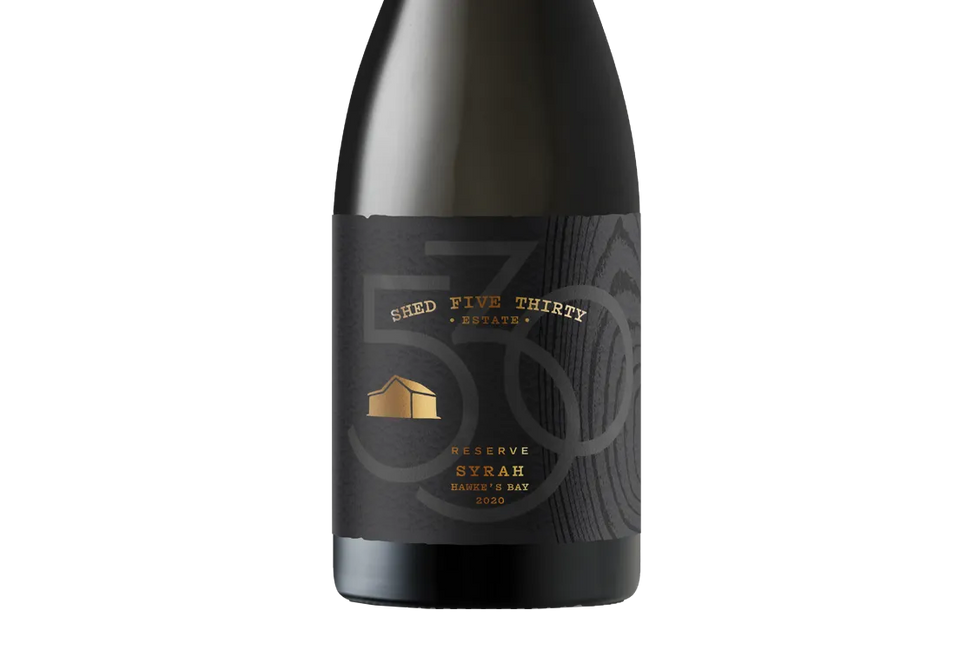 Shed 530 Reserve Hawke's Bay Syrah 2020 - Syrah - Black Market