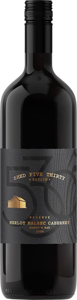 Shed 530 Reserve Hawke's Bay Merlot Malbec Cabernet 2020 - Merlot - Black Market