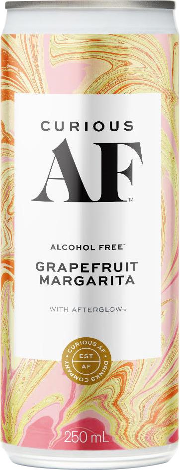 AF Drinks Grapefruit Margarita (250ml) (6x4pk) - Pre-Mixed - Black Market