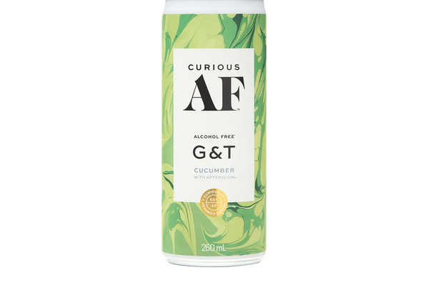 AF Drinks Classic G&T Cucumber (250ml) (6x4pk) - Pre-Mixed - Black Market