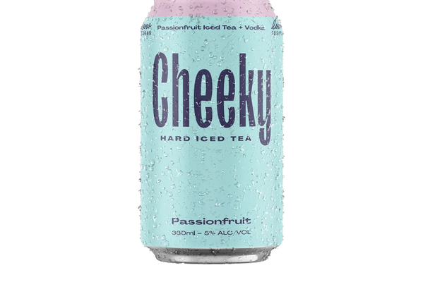 Cheeky Hard Iced Tea Passionfruit 5% (330ml) (10pk) - Vodka - Black Market