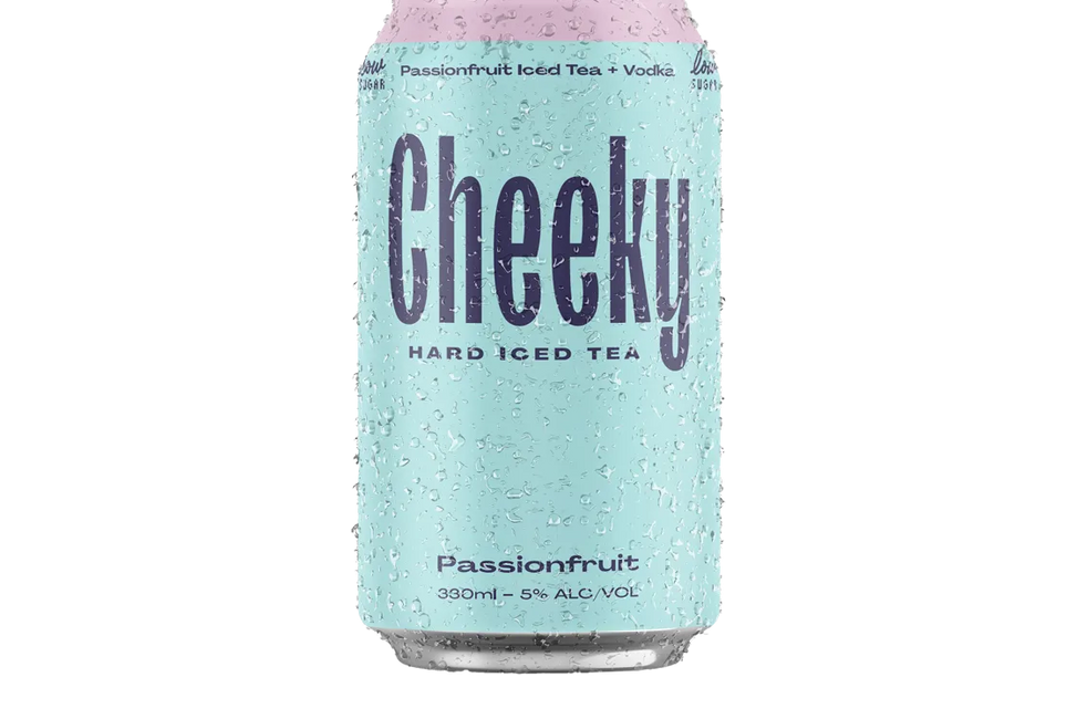 Cheeky Hard Iced Tea Passionfruit 5% (330ml) (10pk) - Vodka - Black Market