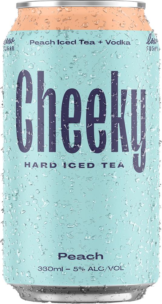 Cheeky Hard Iced Tea Peach 5% (330ml) (10pk) – Black Market