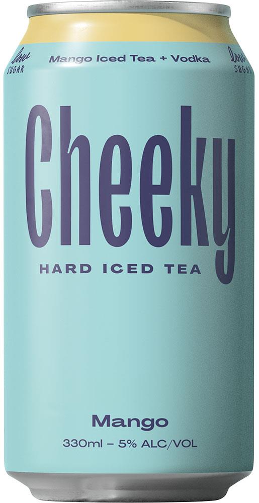 Cheeky Hard Iced Tea Mango 5% (330ml) (10pk) – Black Market