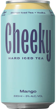 Cheeky Hard Iced Tea Mango 5% (330ml) (10pk) - - Black Market