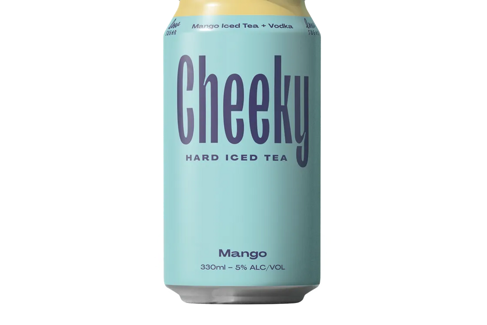 Cheeky Hard Iced Tea Mango 5% (330ml) (10pk) - - Black Market