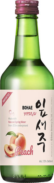 Yipseju Peach Soju (360ml) - Soju - Black Market